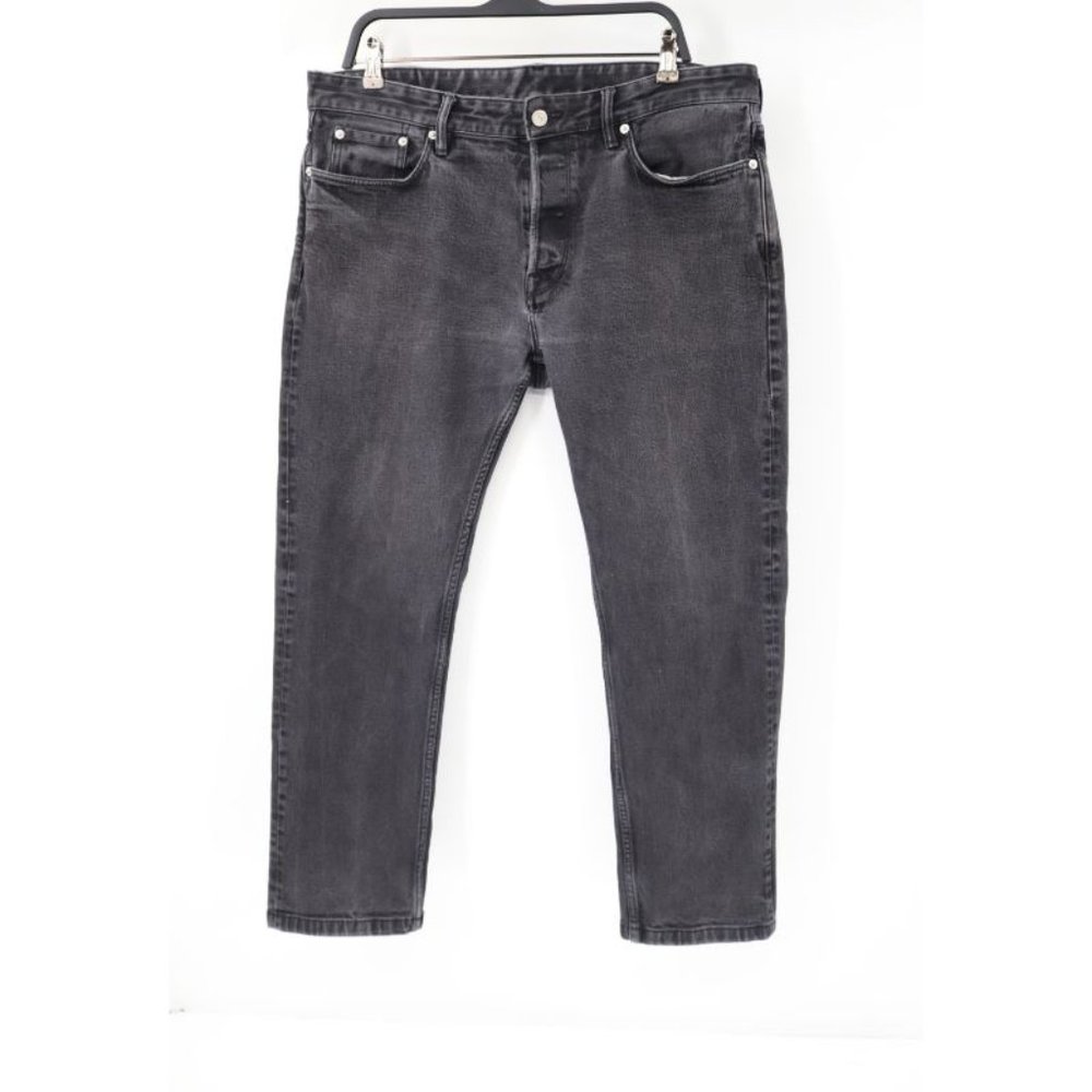 Buck Mason Black Straight Men Jeans